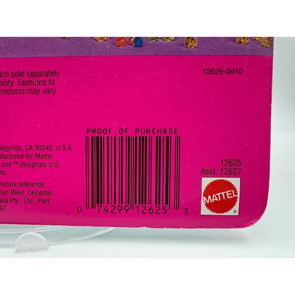 1994 Vintage Mattel Barbie Bead Fun Fashions Choose Bead Colors NRFB 12627 - Picture 3 of 3